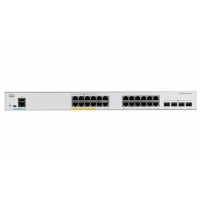 Коммутатор Cisco Catalyst 1000, 24xGE Full PoE+, 4x10G SFP+ C1000-24FP-4X-L