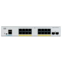 Коммутатор Cisco Catalyst 1000, 16xGE Full PoE+, 2xSFP C1000-16FP-2G-L