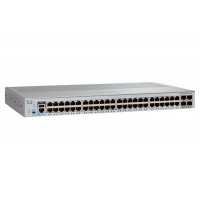 Коммутатор Cisco Catalyst, 48 x GE (PoE), 4 x 1G SFP, LAN Lite WS-C2960L-48PS-LL