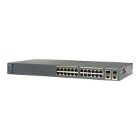 Коммутатор Cisco Catalyst, 24 x FE (8 PoE), 2 x GE/SFP, LAN Base WS-C2960+24LC-L