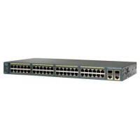 Коммутатор Cisco Catalyst, 48 x GE, 2 x SFP, LAN Lite WS-C2960S-48TS-S