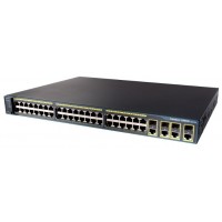 Коммутатор Cisco Catalyst, 48 x GE, 4 x GE/SFP, LAN Base WS-C2960G-48TC-L