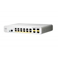 Коммутатор Cisco Catalyst, 12 x FE (PoE), 2 x GE/SFP, LAN Base WS-C2960C-12PC-L