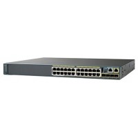 Коммутатор Cisco Catalyst, 24 x FE (PoE), 2 x SFP, LAN Base WS-C2960S-F24PS-L