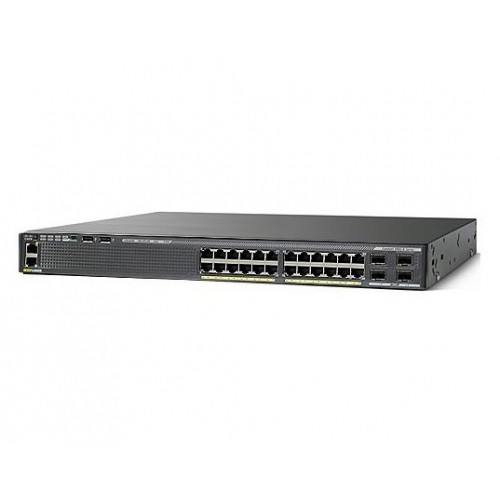 Коммутатор Cisco Catalyst, 24 x GE, 2 x 1G SFP, LAN Lite WS-C2960X-24TS-LL
