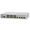 Коммутатор Cisco Catalyst, 8 x GE (PoE+), 2 x GE, IP Base WS-C3560CX-8PT-S