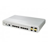 Коммутатор Cisco Catalyst, 8 x GE, 2 x GE/SFP, IP Base WS-C3560CG-8TC-S