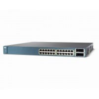 Коммутатор Cisco Catalyst, 24 x GE, 2 x 10GE(X2), 265W DC, IP Base WS-C3560E-24TD-SD