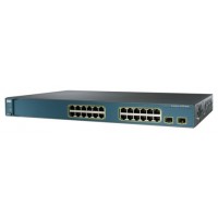 Коммутатор Cisco Catalyst, 24 x FE (PoE), 2 x SFP, IP Service WS-C3560-24PS-E