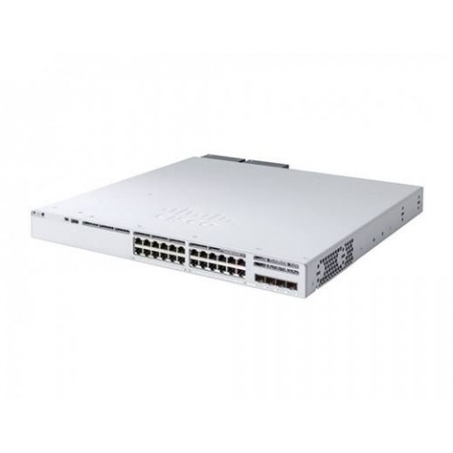 Коммутатор Cisco Catalyst 9300L, 24xGE (PoE), 4xSFP+, Network Advantage C9300L-24P-4X-A